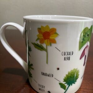 Ridiculously Rude Plants Ceramic Mug by Ginger Fox
